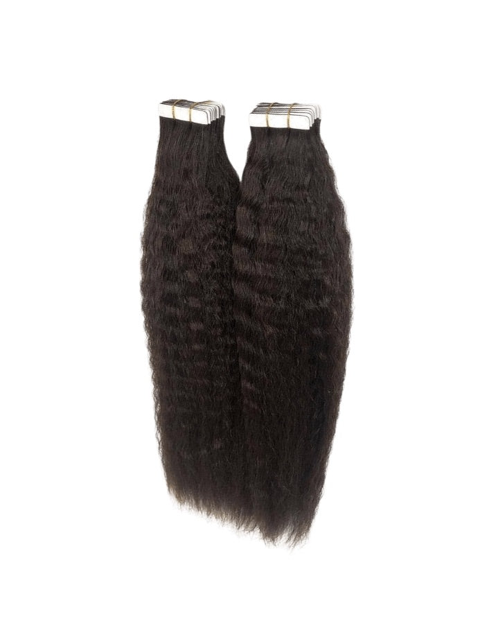 Kinky Straight Tape-in Extensions